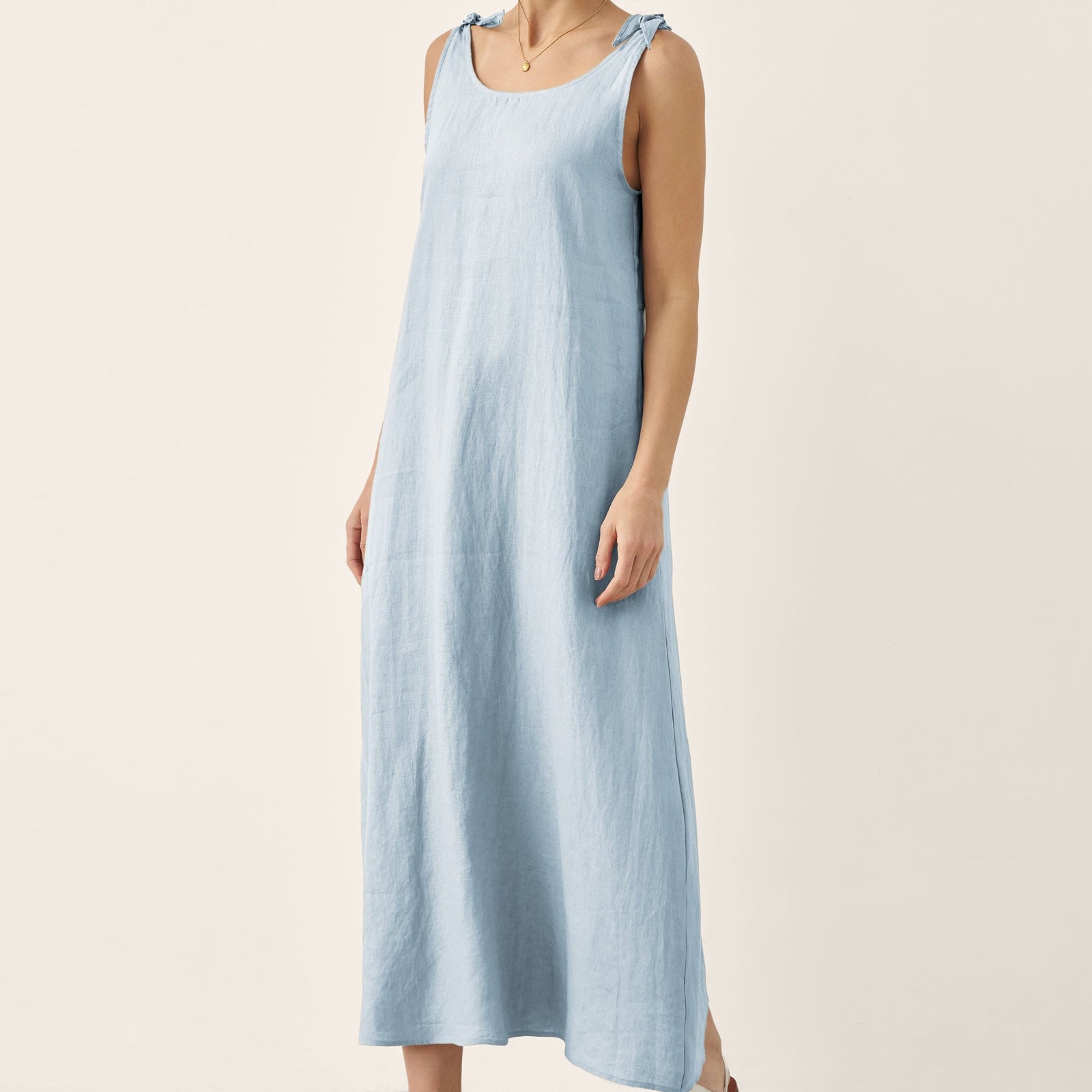 Linen Camisole Dress — Qearl