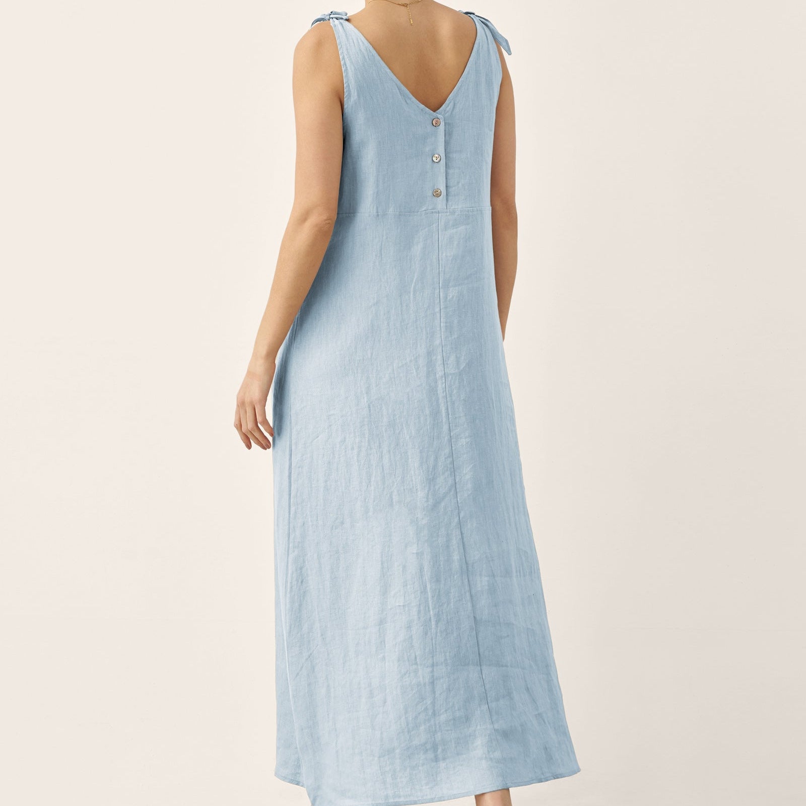 Linen Camisole Dress — Qearl