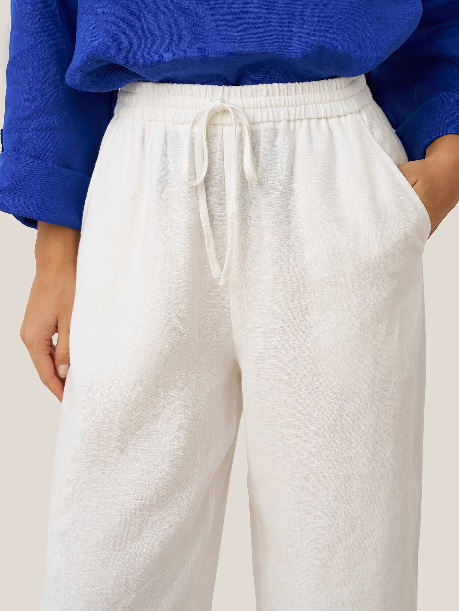 Fashionista Heaven Linen Classic Pants — Zara