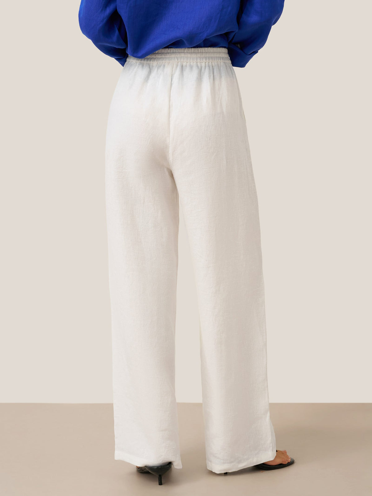 Fashionista Heaven Linen Classic Pants — Zara