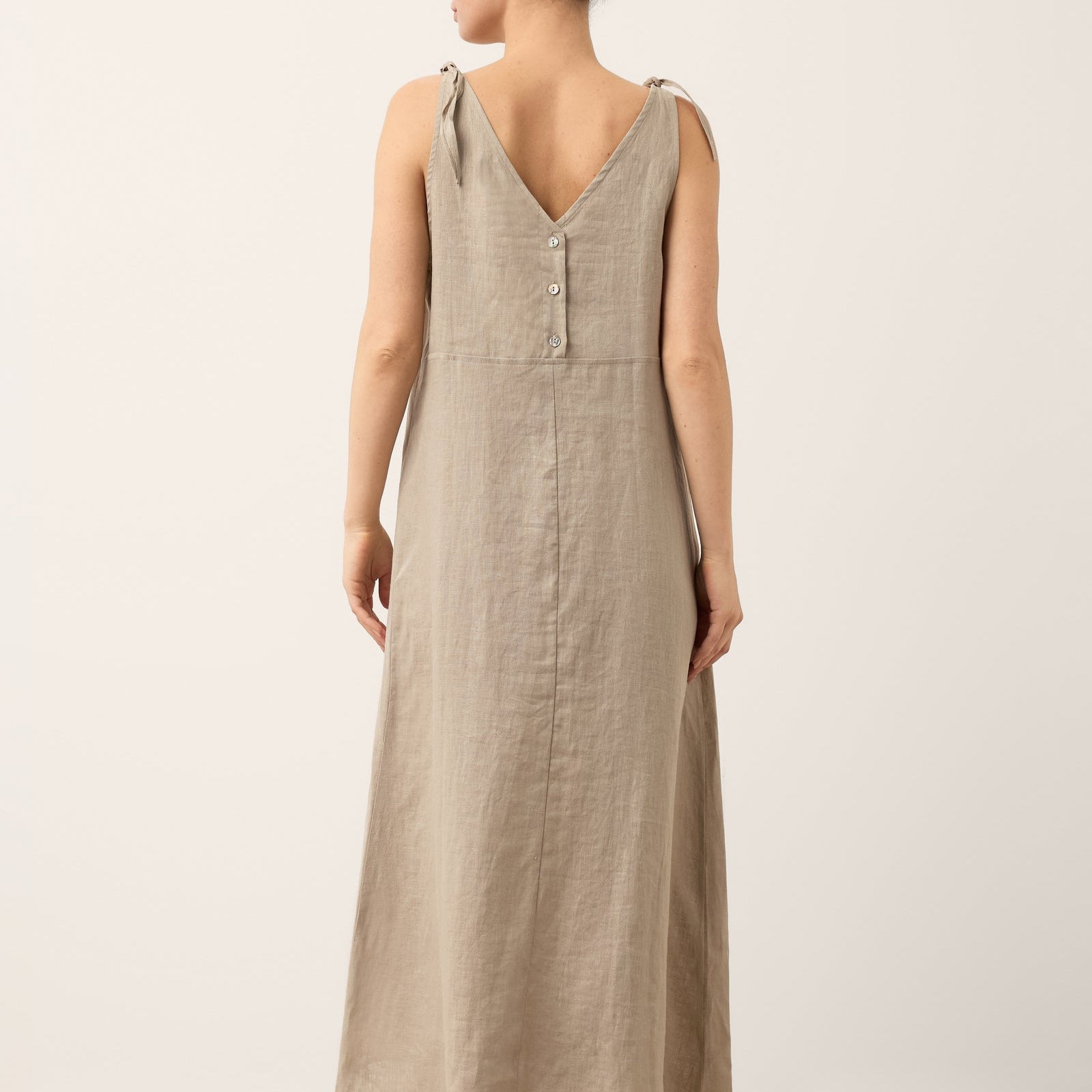 Linen Camisole Dress — Qearl