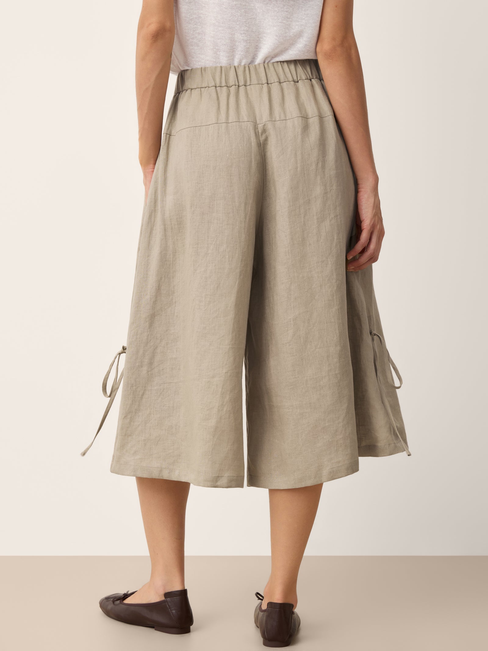 Linen Balloon Pants — Thalia