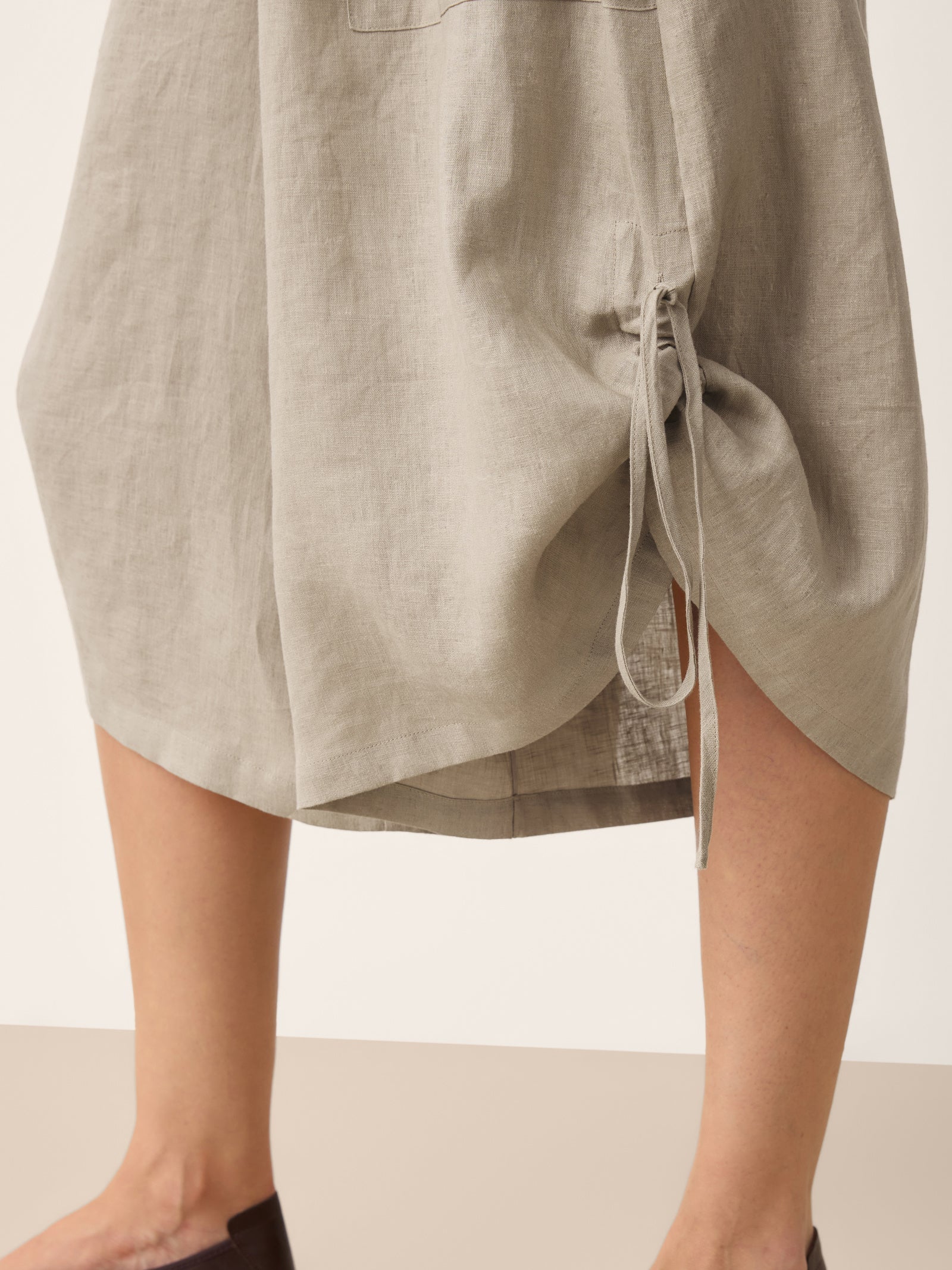 Linen Balloon Pants — Thalia
