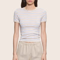 Fashionista Heaven Cotton Stripe Top — Dana