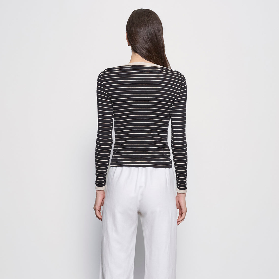 Fashionista Heaven Cotton Stripe Top — Mila