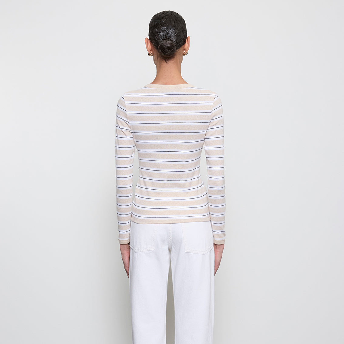 Fashionista Heaven Cotton Stripe Top — Mila
