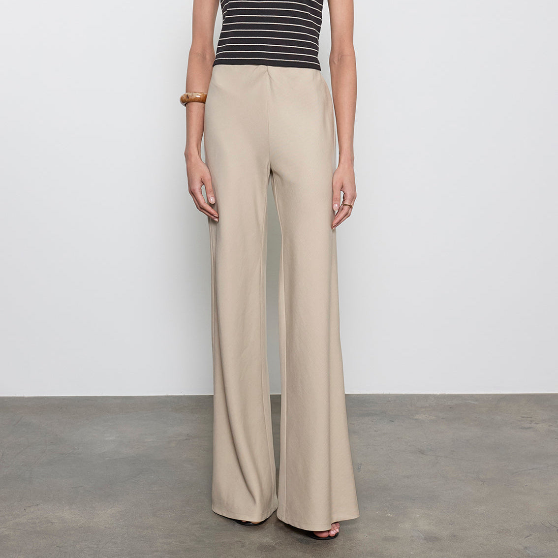 Fashionista Heaven Twill Bias Pant — Sienna