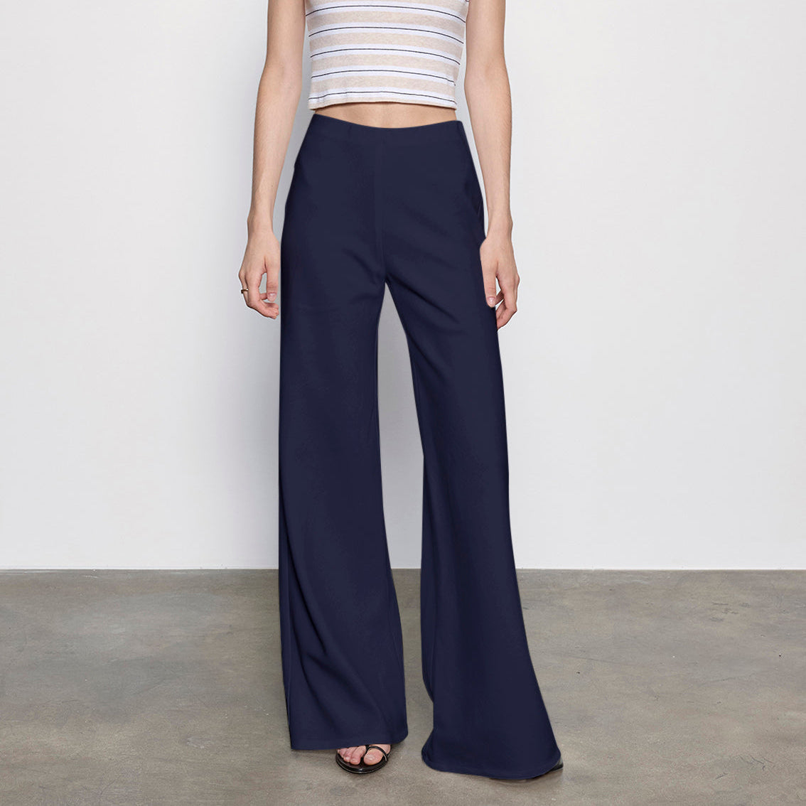 Fashionista Heaven Twill Bias Pant — Sienna