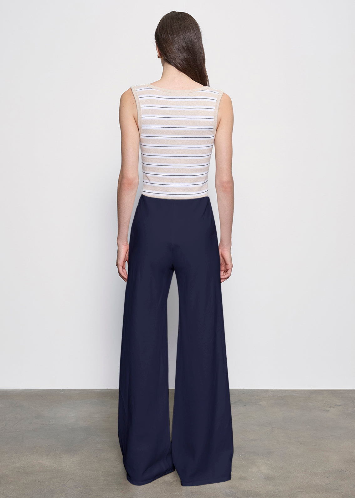 Fashionista Heaven Twill Bias Pant — Sienna