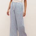 Fashionista Heaven Linen Straight-Leg Trousers — Vita