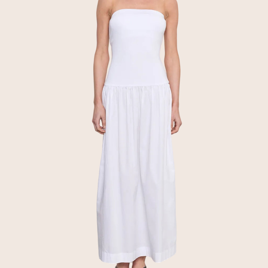Cotton Bandeau Dress — June