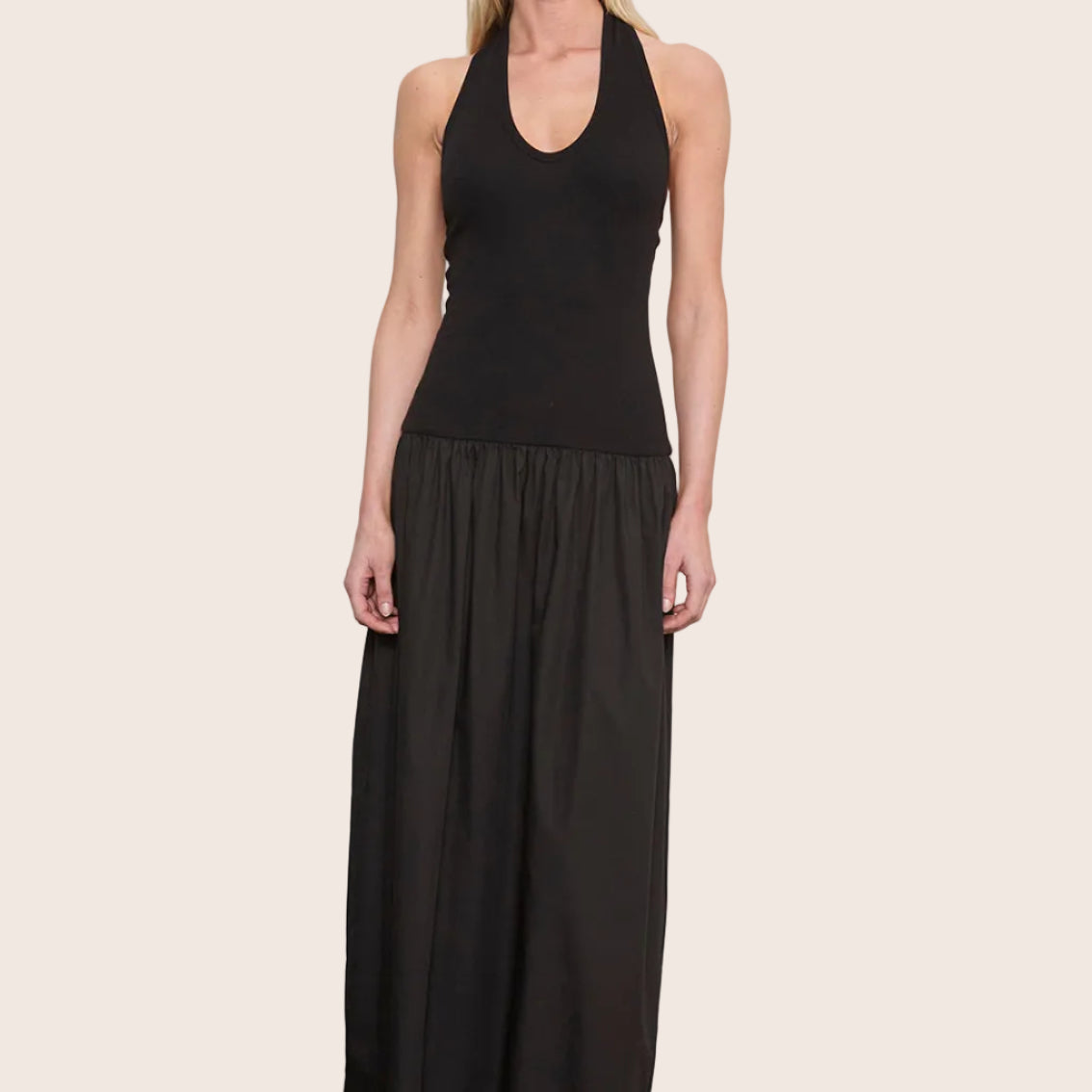 Cotton Halter Dress — Jules
