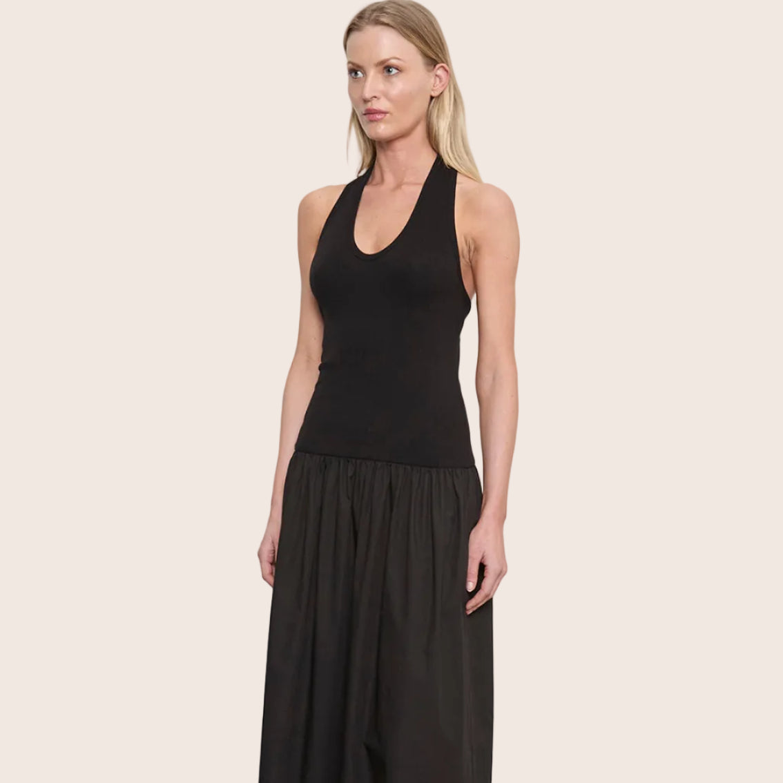 Cotton Halter Dress — Jules
