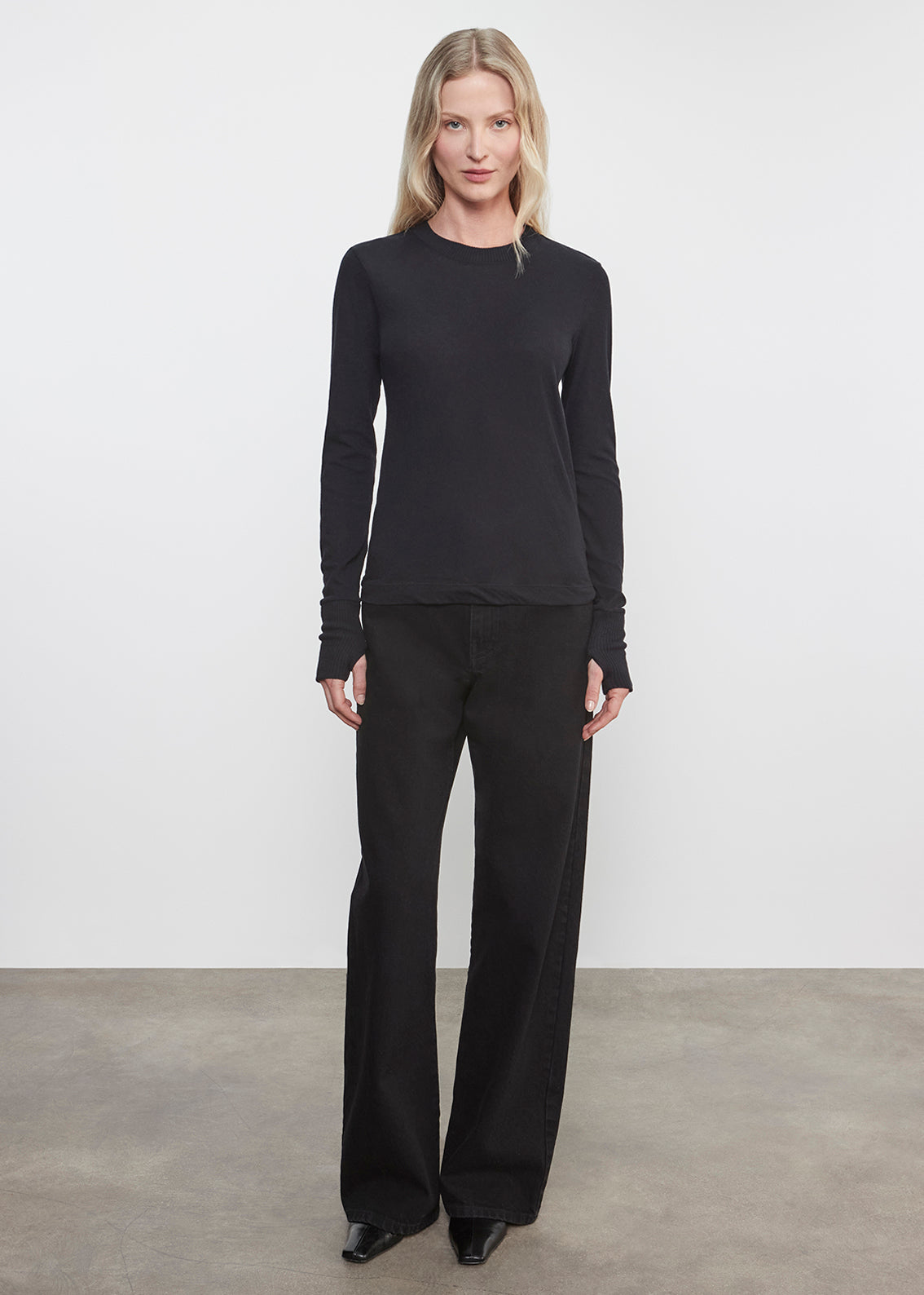 Fashionista Heaven Cashmere Crew Top — Joy