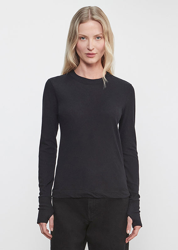 Fashionista Heaven Cashmere Crew Top — Joy