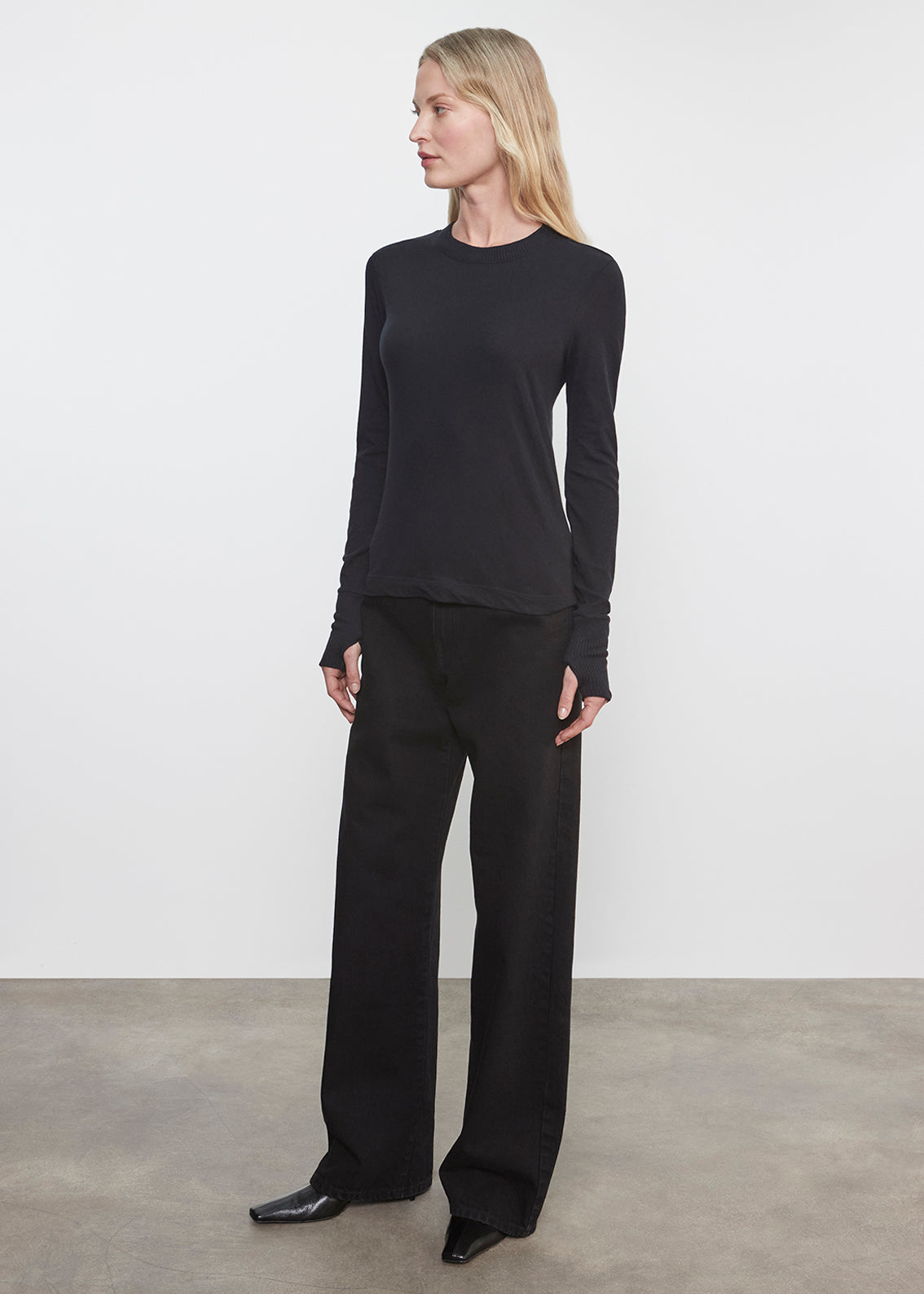 Fashionista Heaven Cashmere Crew Top — Joy
