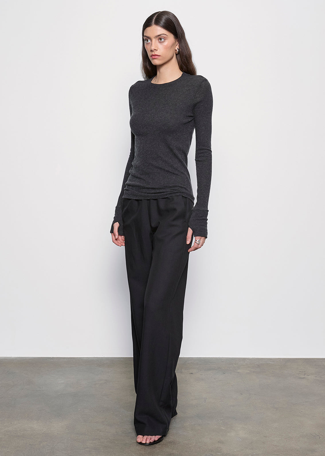 Fashionista Heaven Cashmere Crew Top — Joy