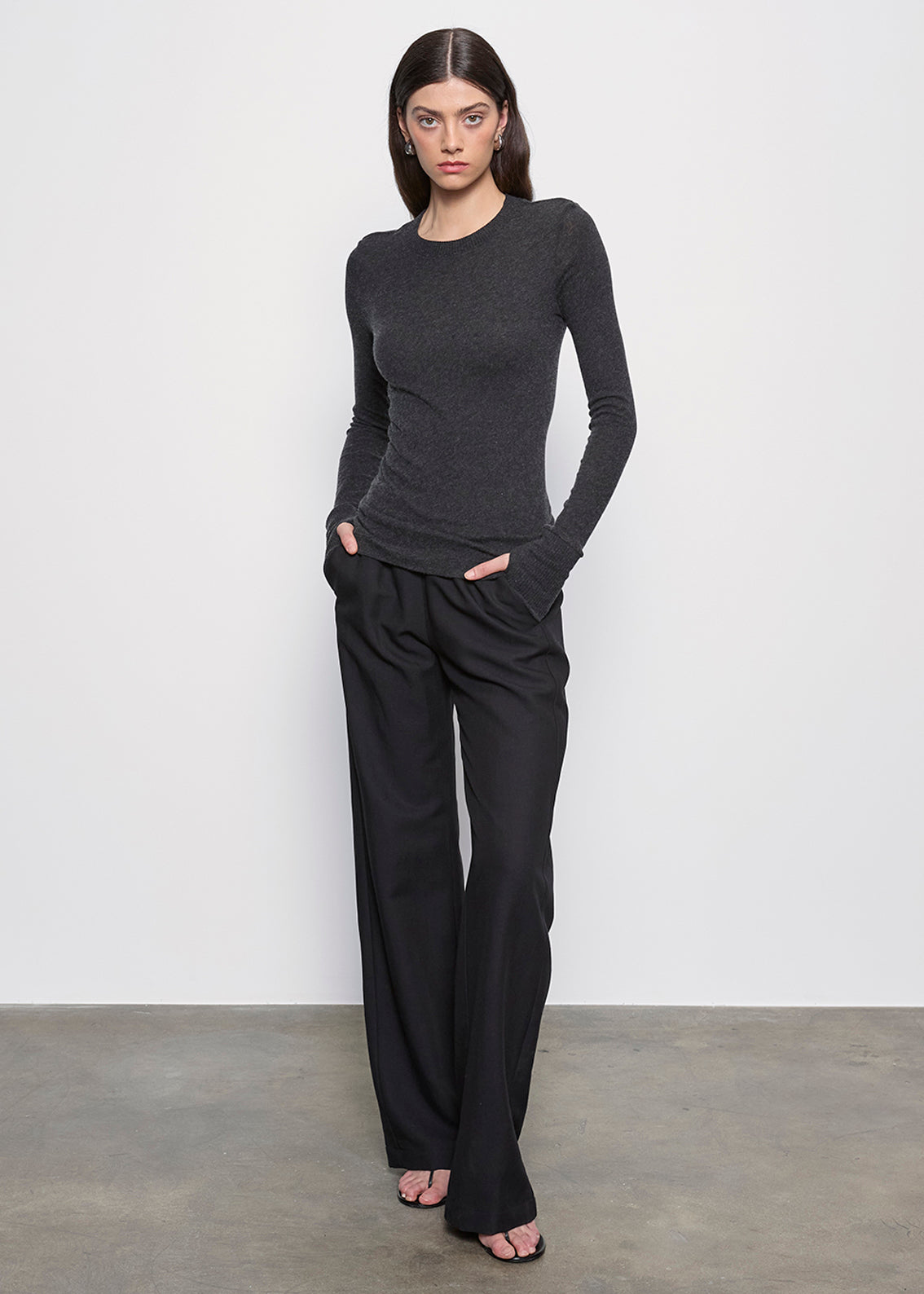 Fashionista Heaven Cashmere Crew Top — Joy