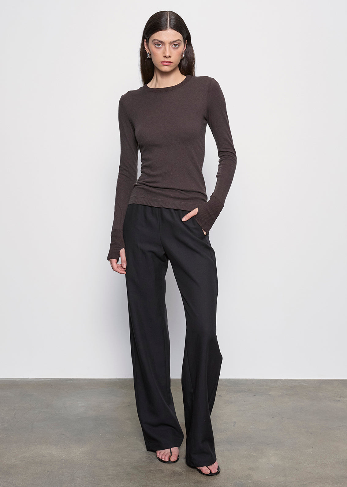 Fashionista Heaven Cashmere Crew Top — Joy