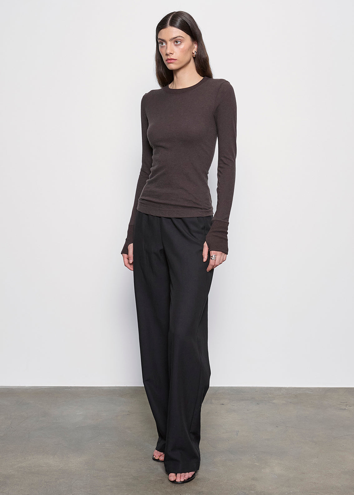 Fashionista Heaven Cashmere Crew Top — Joy