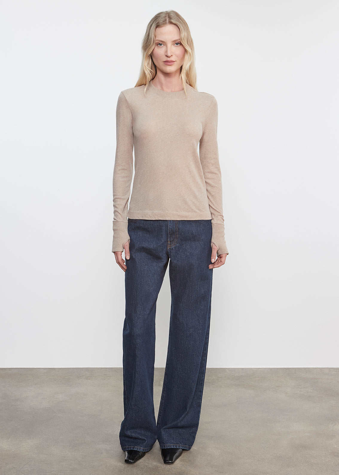 Fashionista Heaven Cashmere Crew Top — Joy