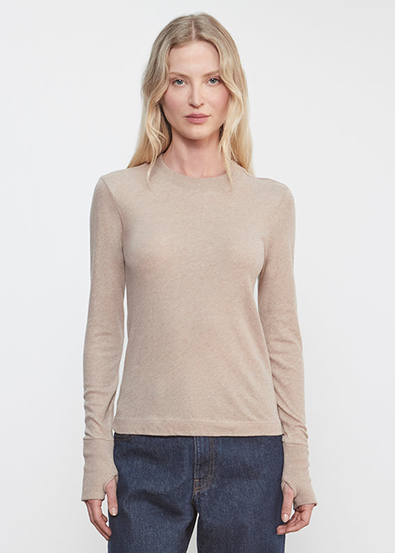 Fashionista Heaven Cashmere Crew Top — Joy