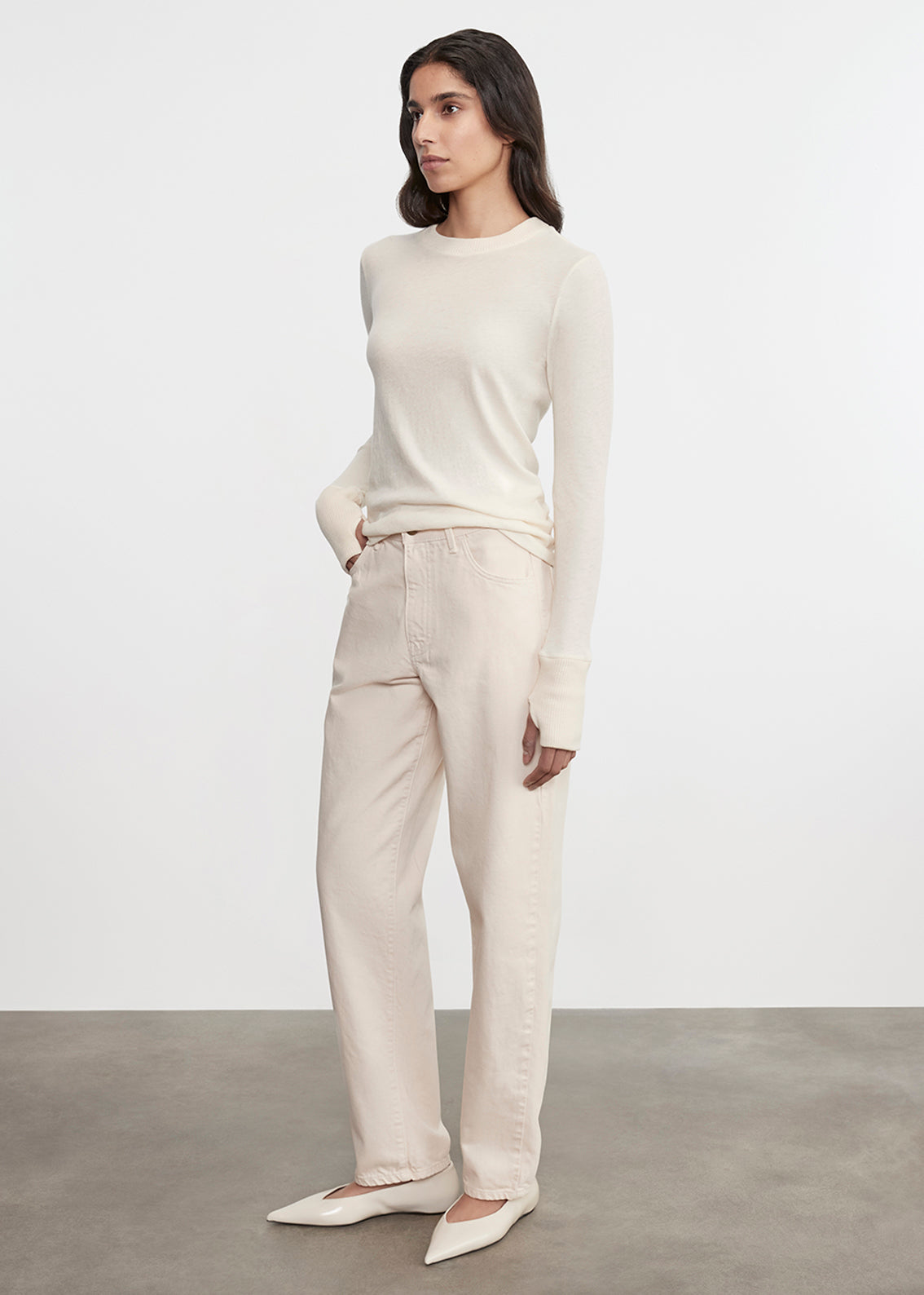 Fashionista Heaven Cashmere Crew Top — Joy