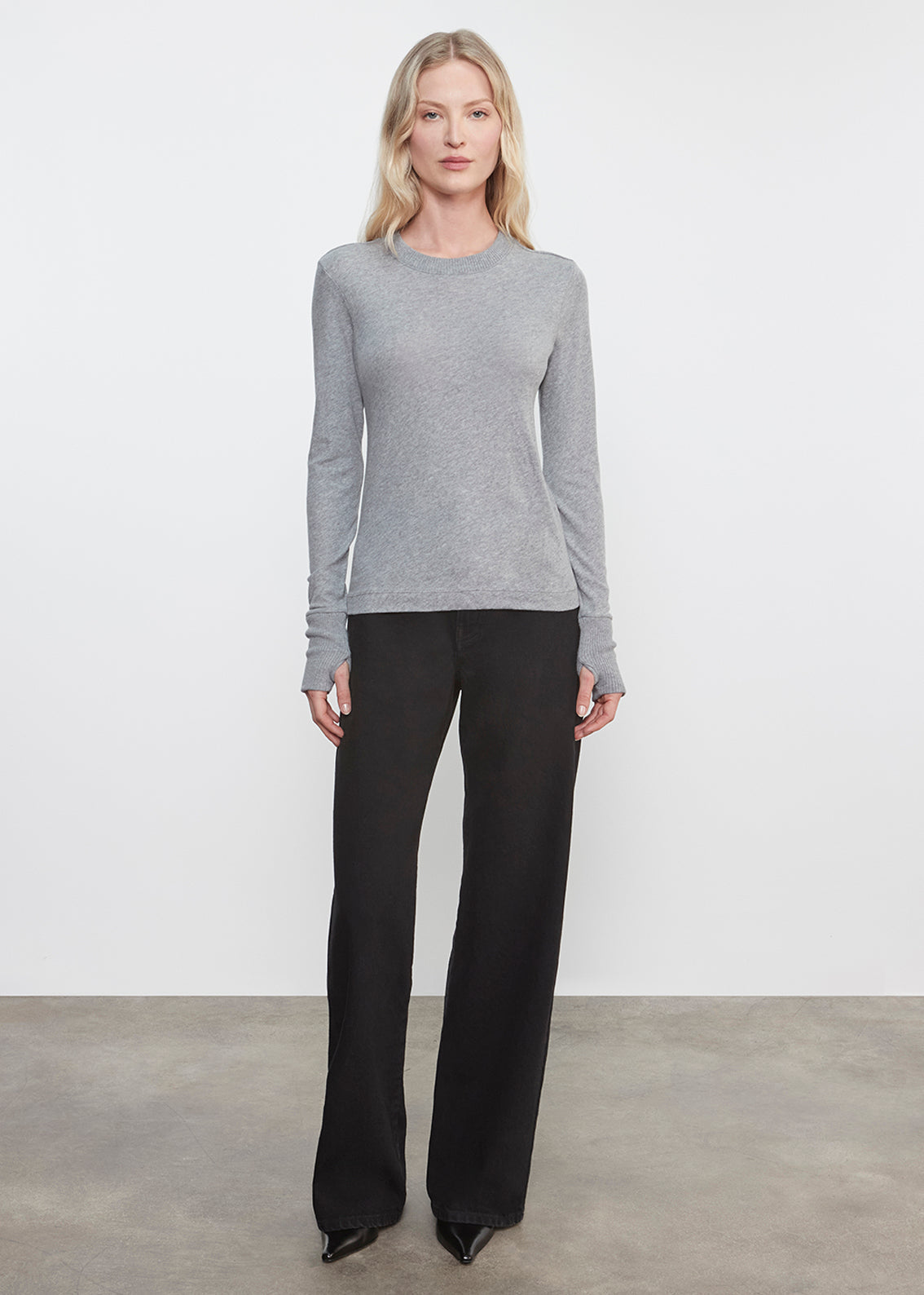 Fashionista Heaven Cashmere Crew Top — Joy