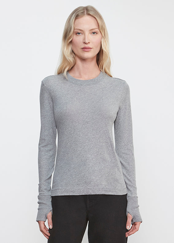 Fashionista Heaven Cashmere Crew Top — Joy