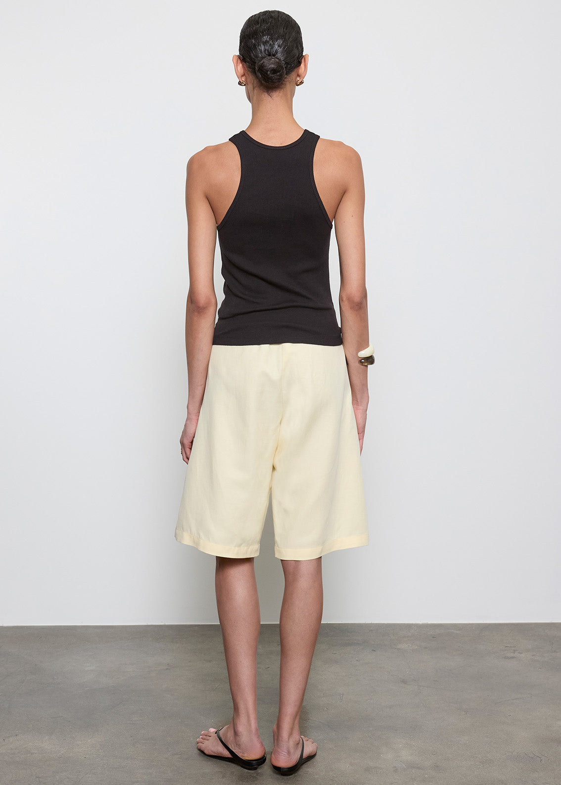 Fashionista Heaven Twill Bermuda Short — Rosalind