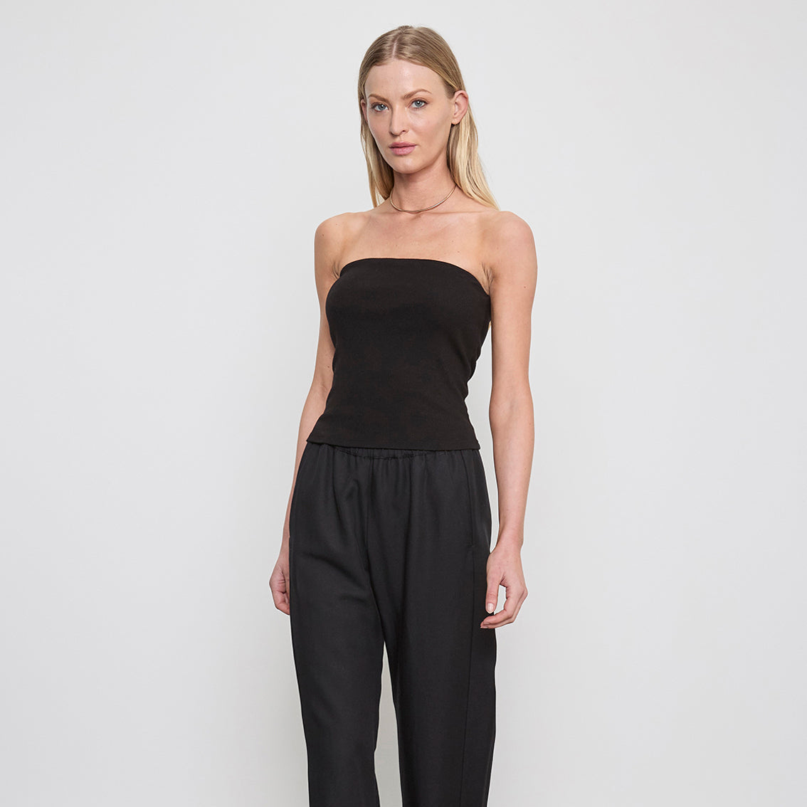 Fashionista Heaven Cotton Bandeau Top — Nova