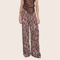 Fashionista Heaven Wave Print Resort Pant — Ottilie