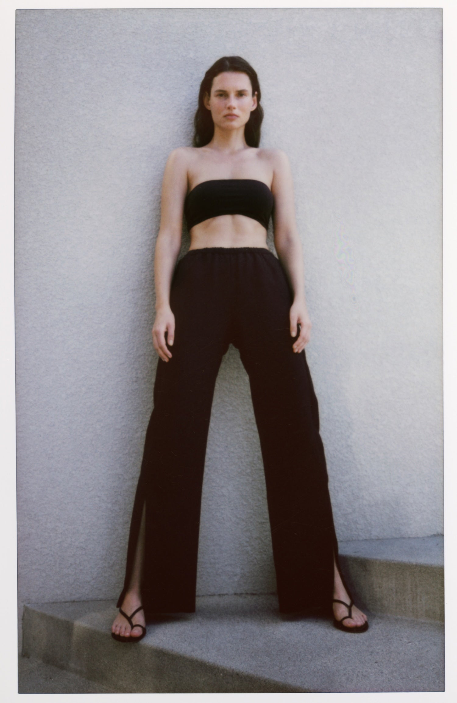 Twill Slash Pant — Bianca