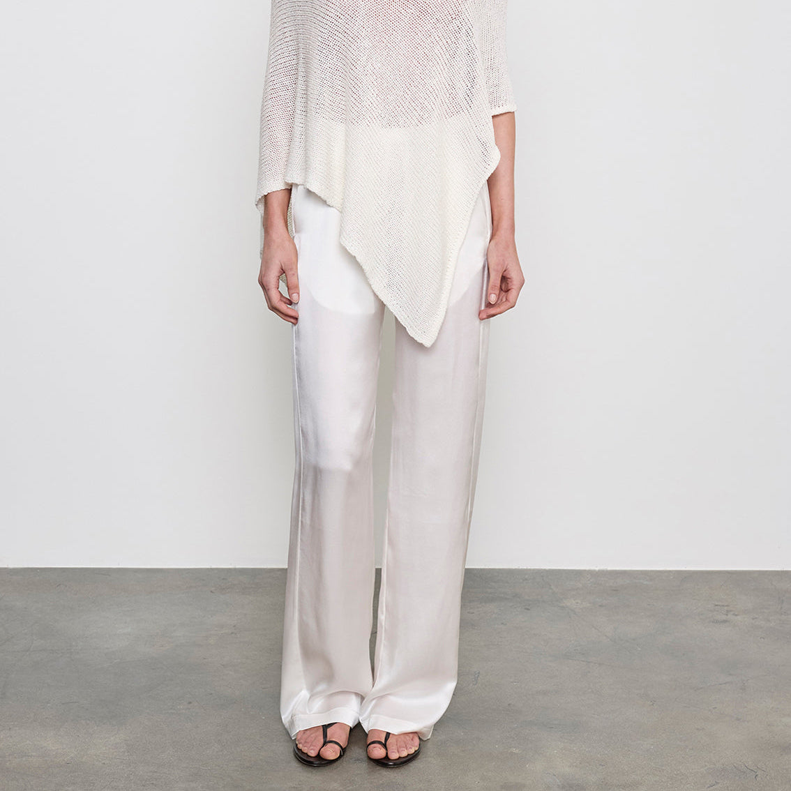 Silk Satin Everywhere Pant — Isolde