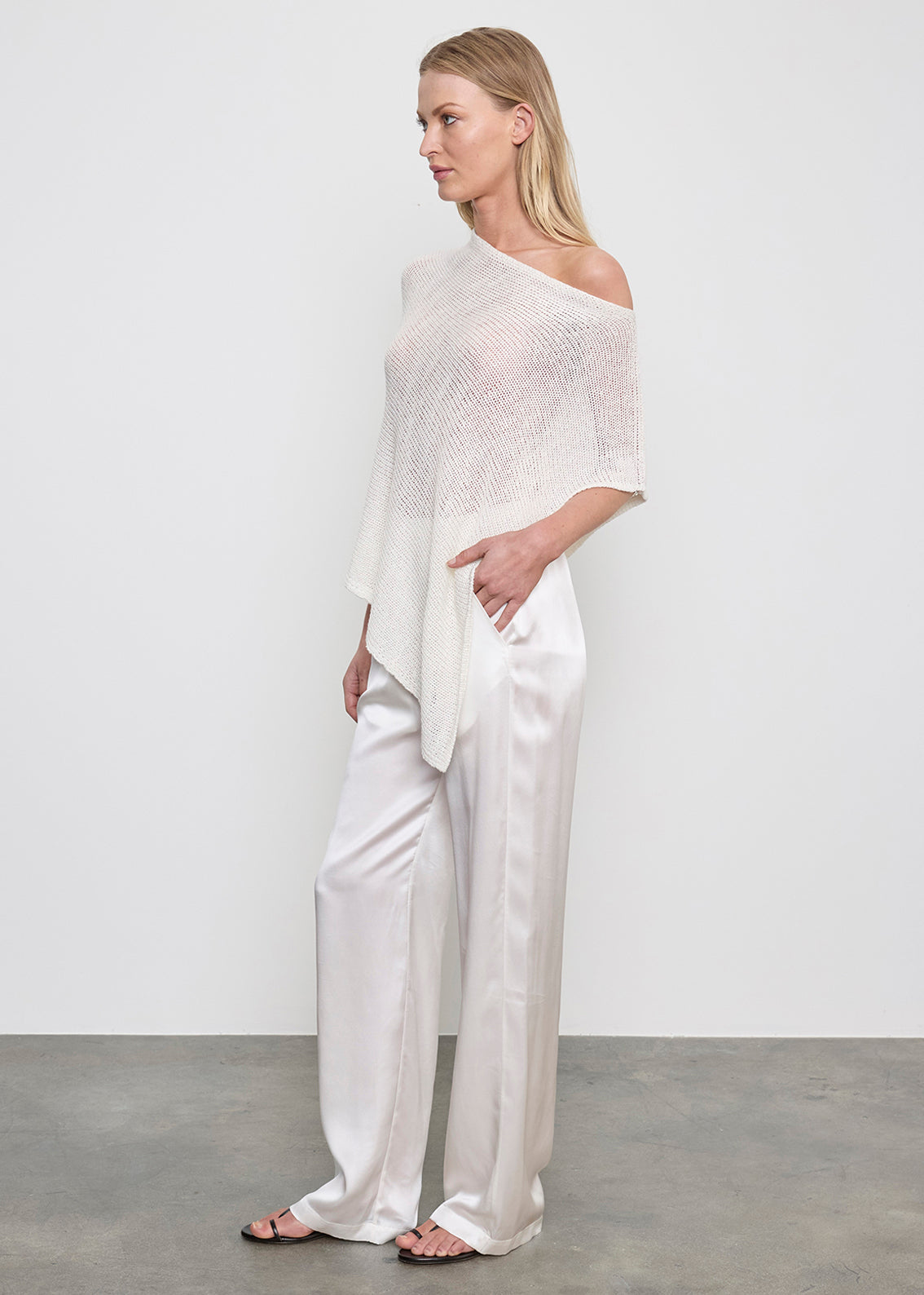 Silk Satin Everywhere Pant — Isolde
