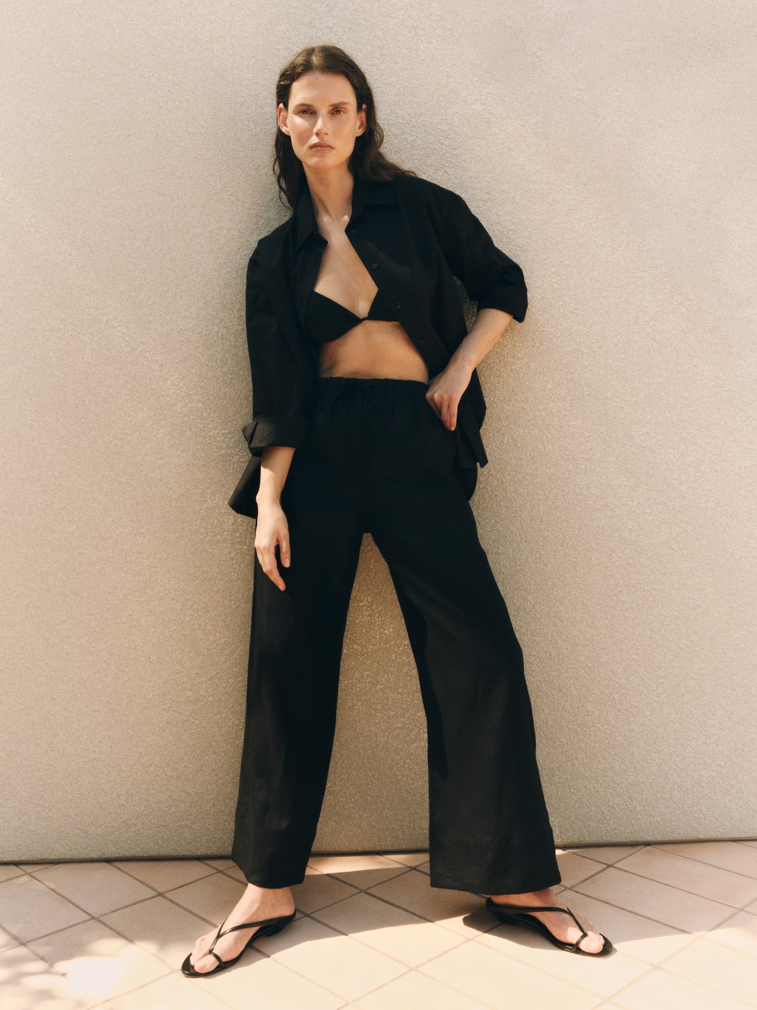 Fashionista Heaven Linen Cropped Summer Pant — Marlowe