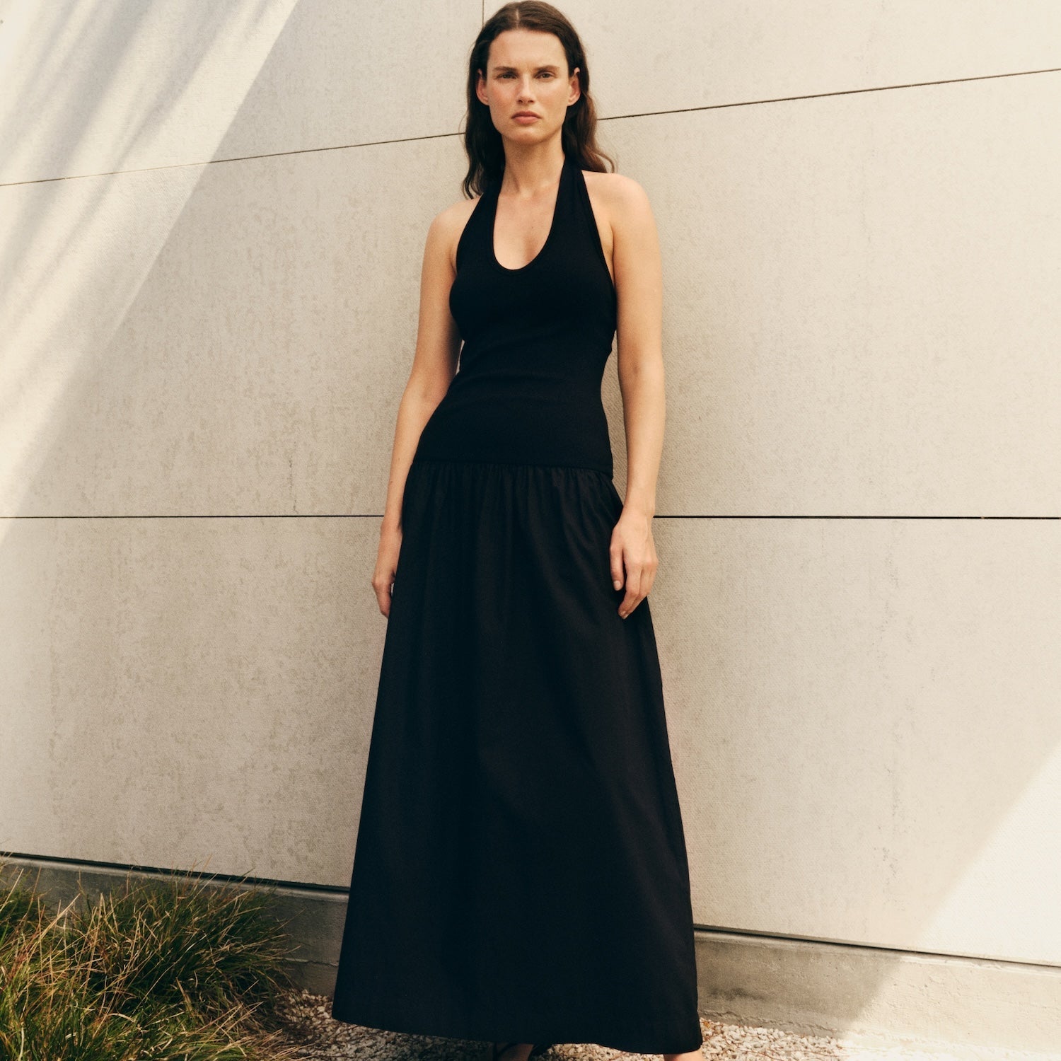 Cotton Halter Dress — Jules