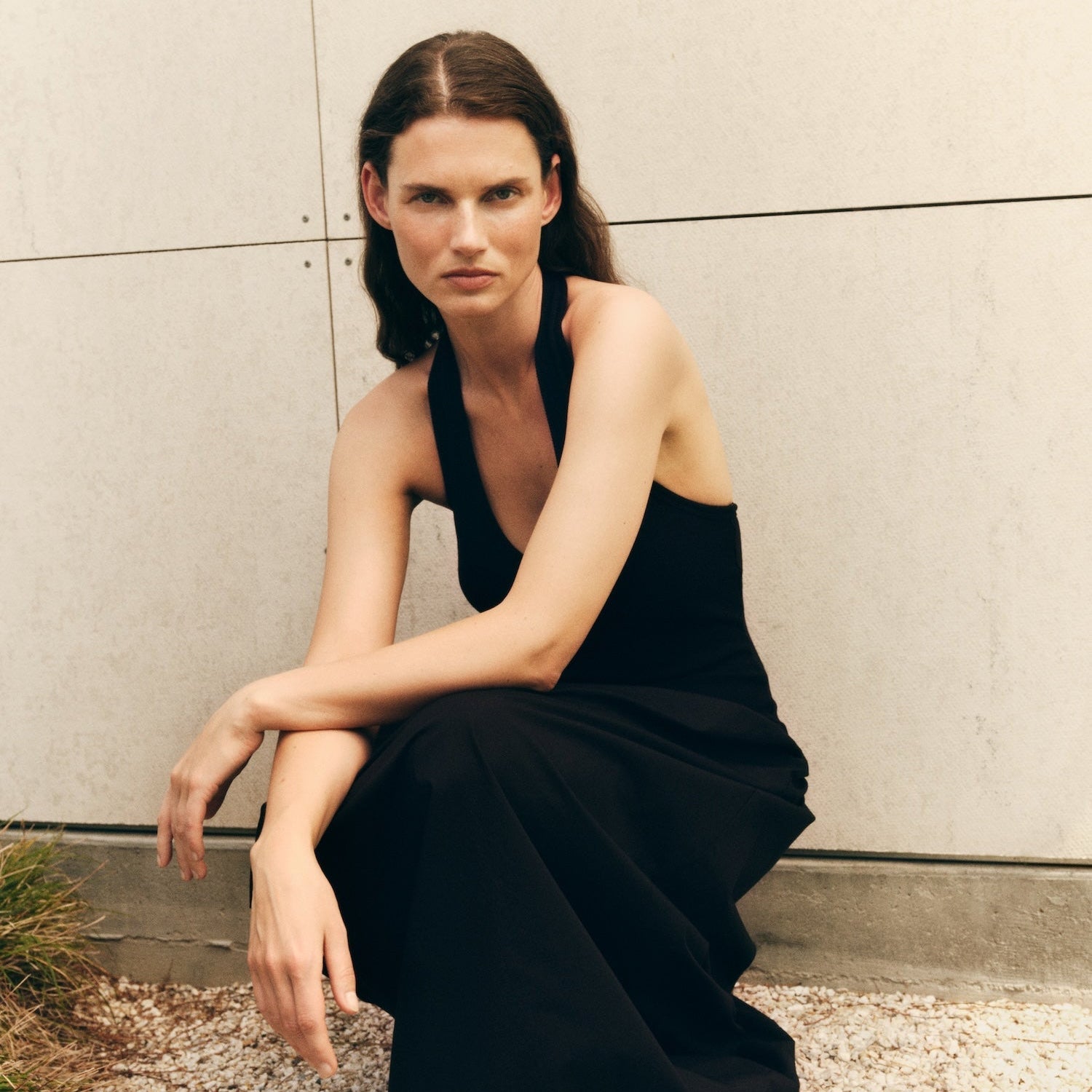 Cotton Halter Dress — Jules