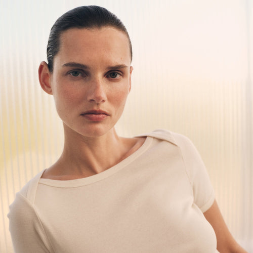 Fashionista Heaven Cotton Bateau Top — Esme