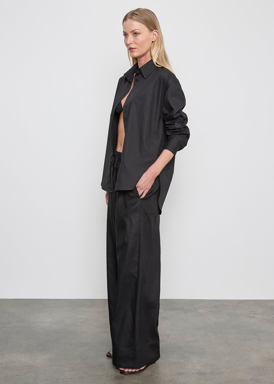 Fashionista Heaven Linen Cropped Summer Pant — Marlowe