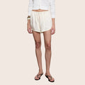 Fashionista Heaven Fluid Twill Slip Short — Juliette