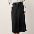 Fashionista Heaven Linen-Lyocell Skirt — Tamara