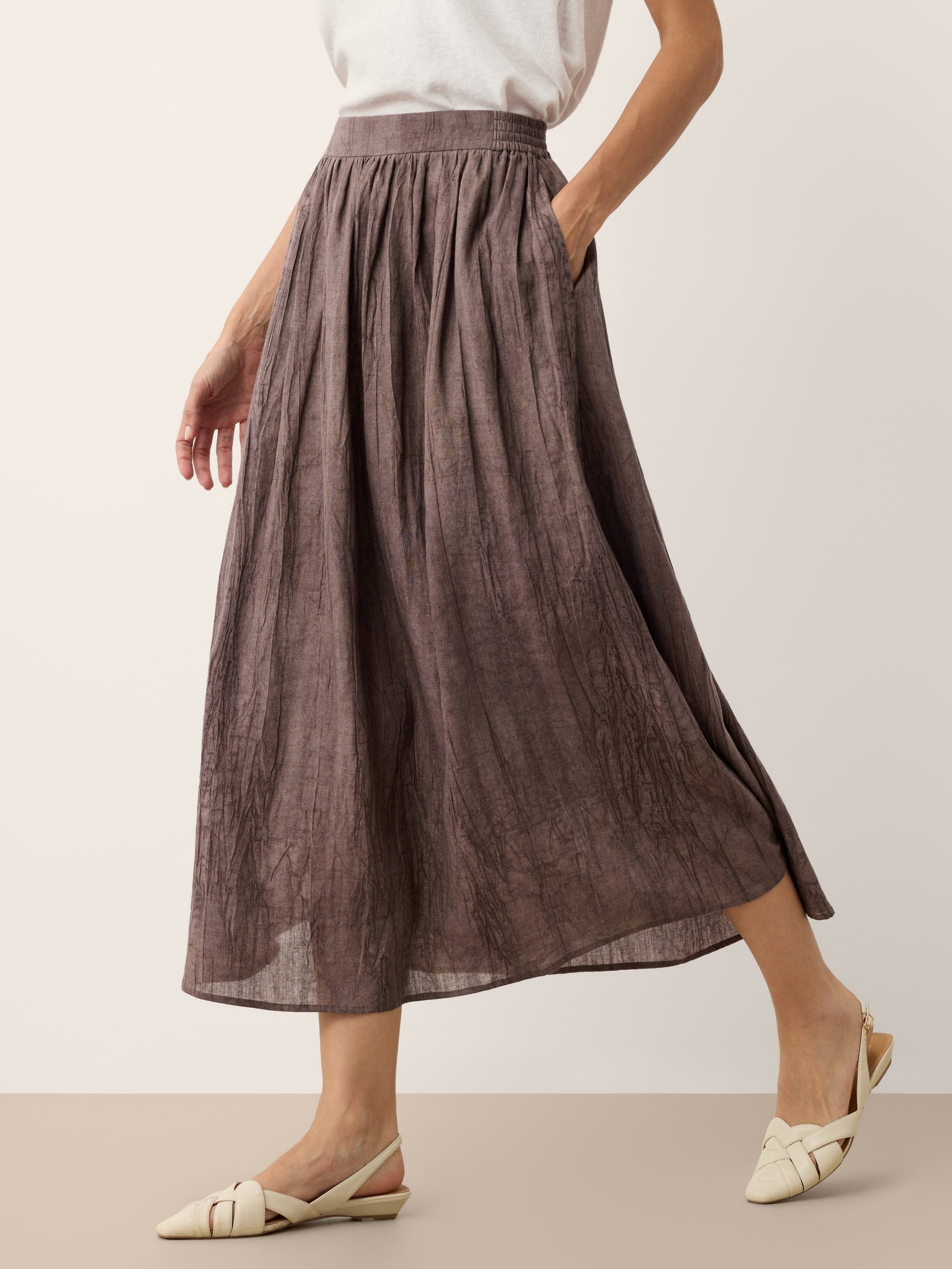 Fashionista Heaven Lyocell Pleated Skirt — Beatrix