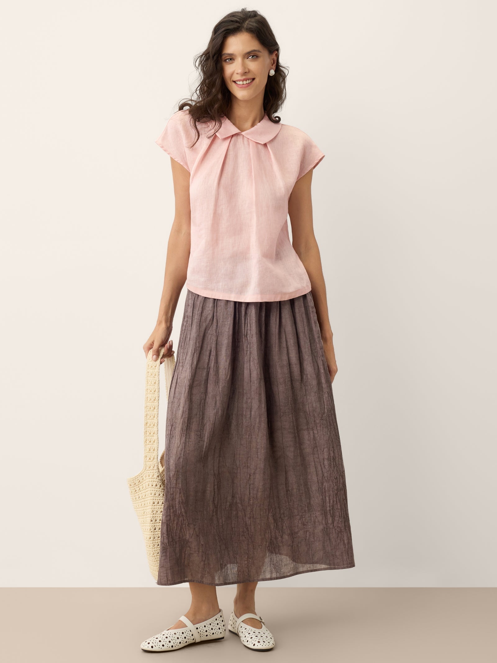 Fashionista Heaven Lyocell Pleated Skirt — Beatrix