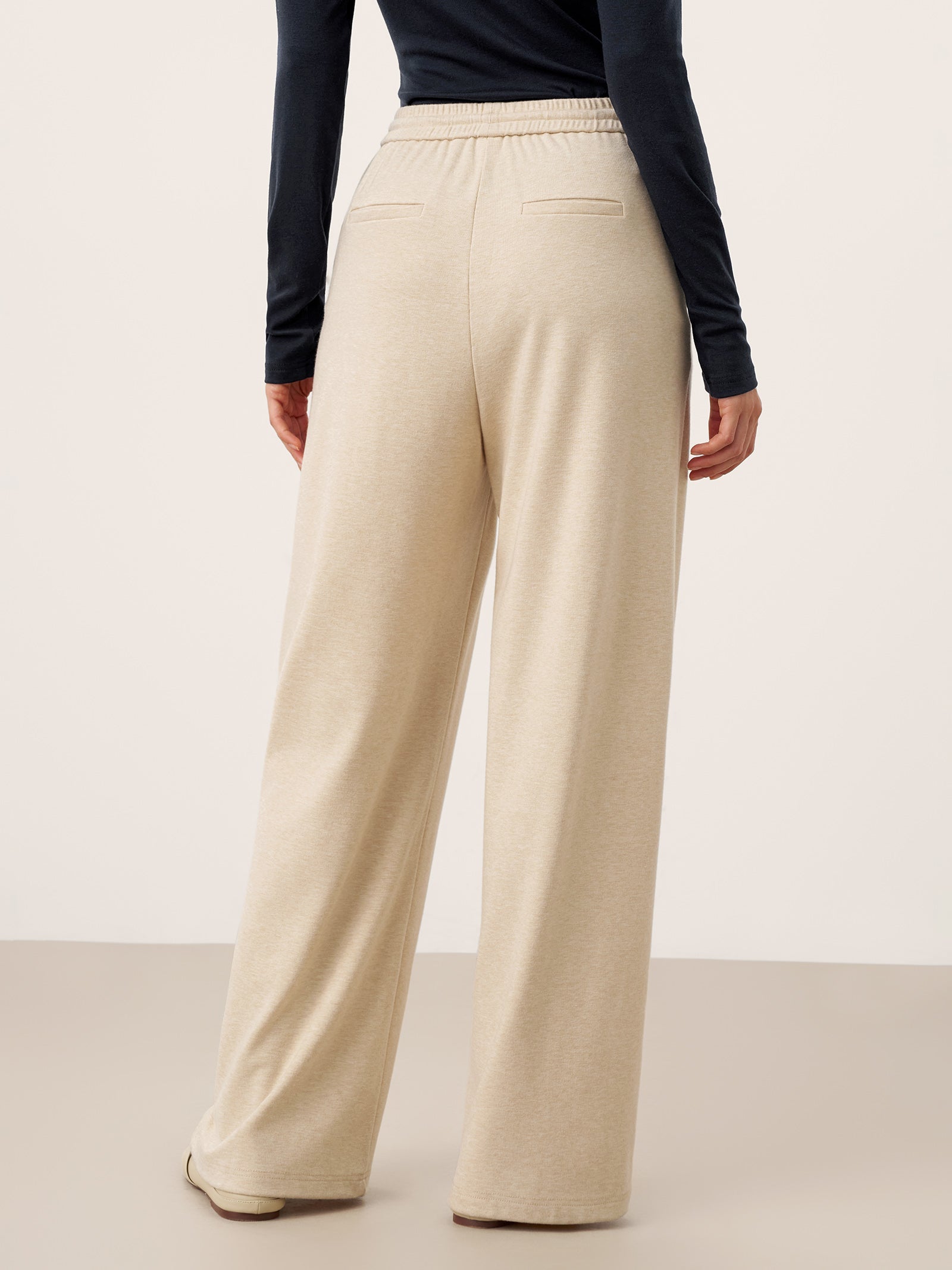 Fashionista Heaven Lyocell Pin-Tuck Pants — Solène