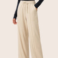 Fashionista Heaven Lyocell Pin-Tuck Pants — Solène
