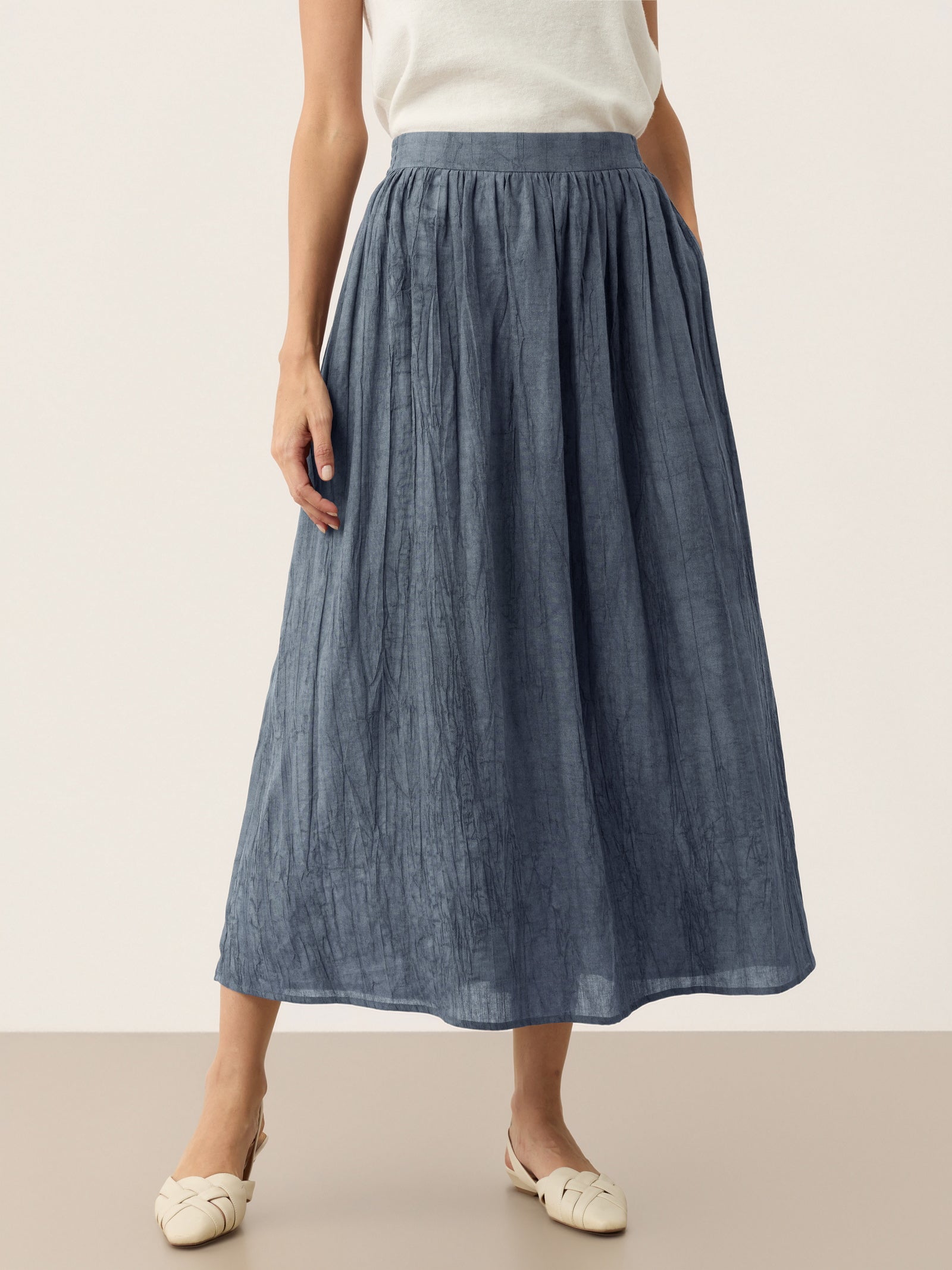 Fashionista Heaven Lyocell Pleated Skirt — Beatrix