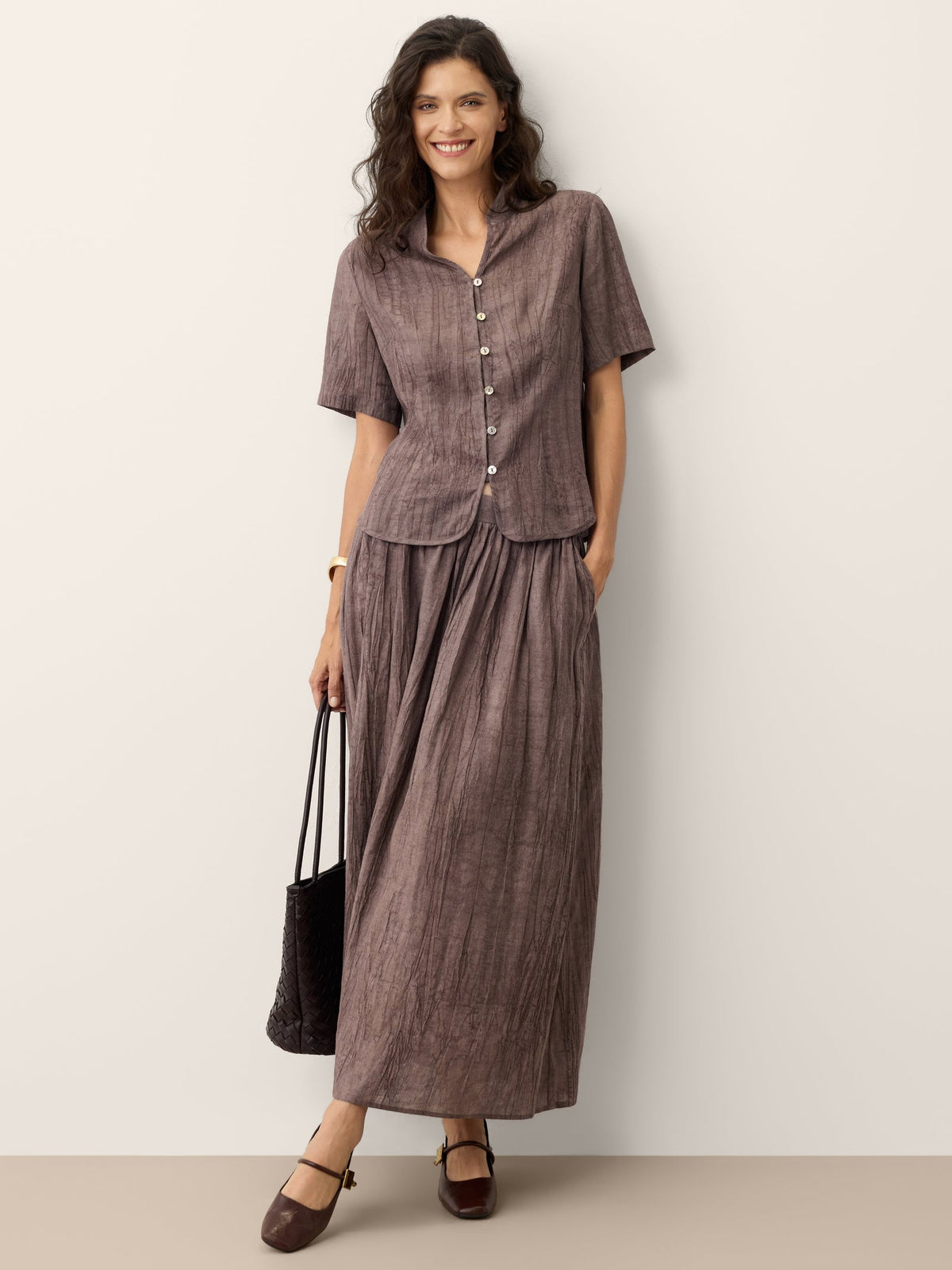 Fashionista Heaven Lyocell Pleated Skirt — Beatrix