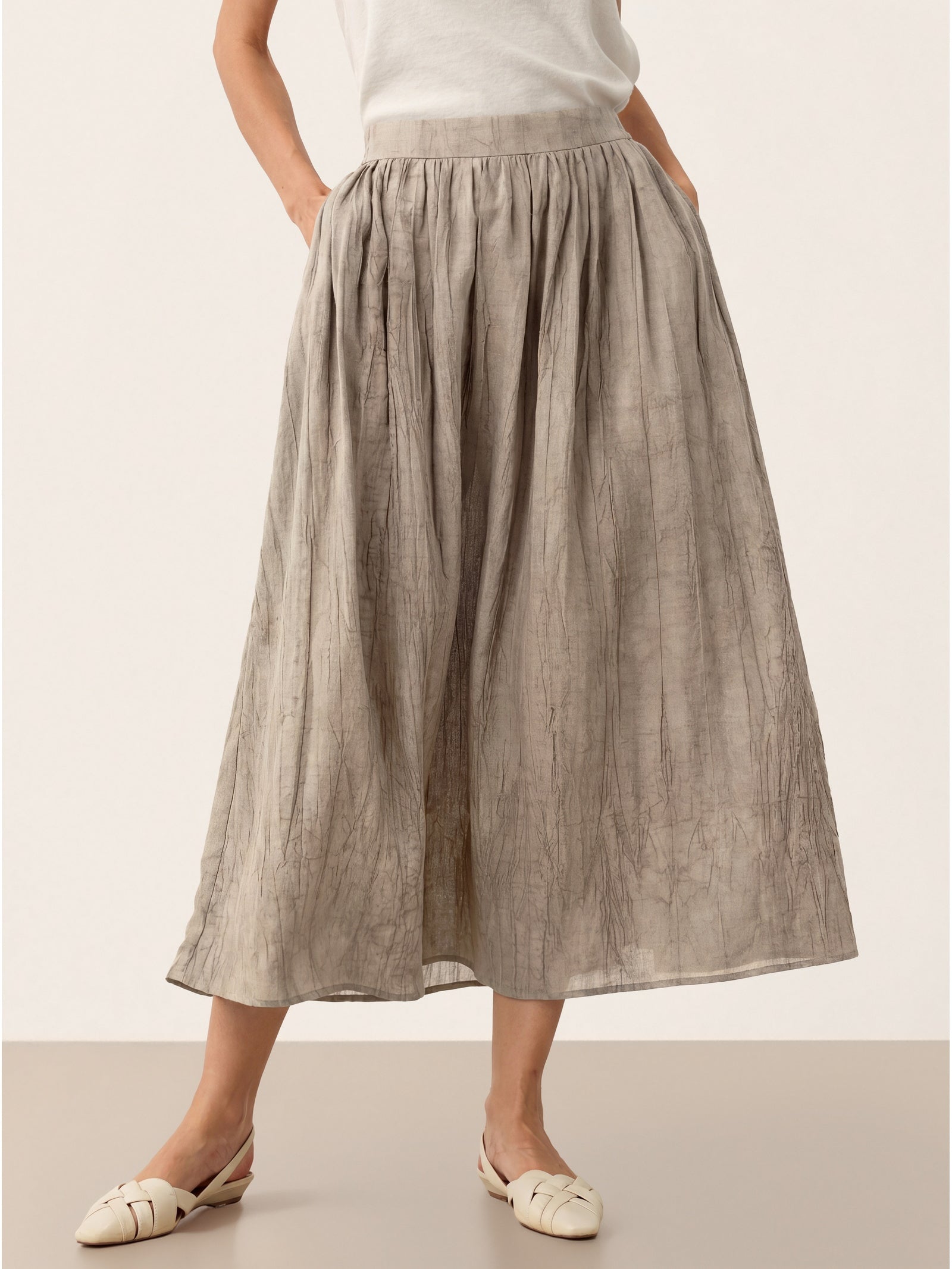 Fashionista Heaven Lyocell Pleated Skirt — Beatrix