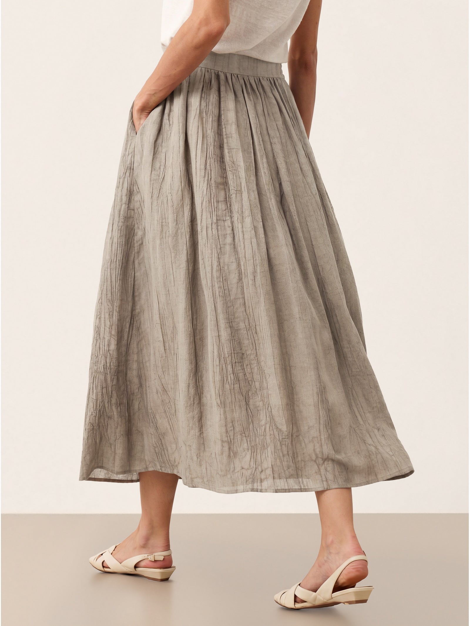 Fashionista Heaven Lyocell Pleated Skirt — Beatrix